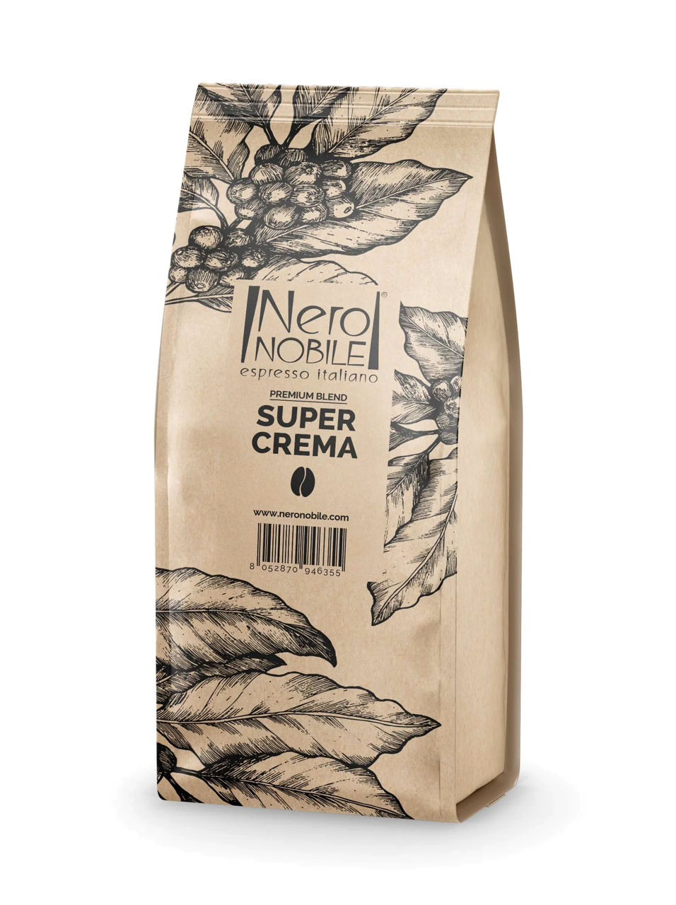 Cafea Boabe Nero Nobile Supremo Arabica 100 % Premium 1 Kg Livrare Moldova foto 4