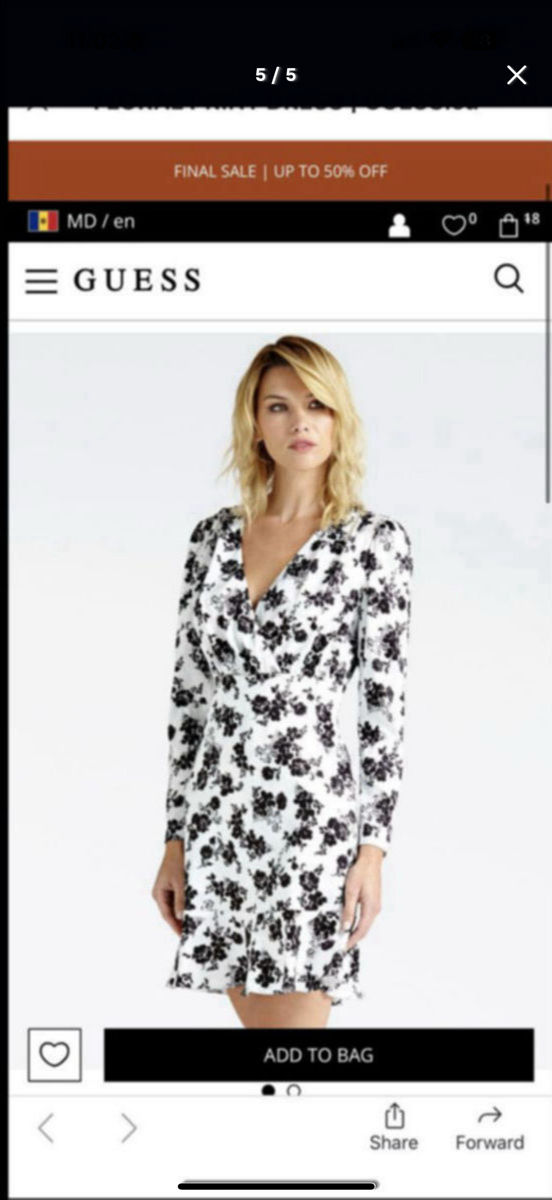 Rochie guess s originala ca noua /платья foto 4