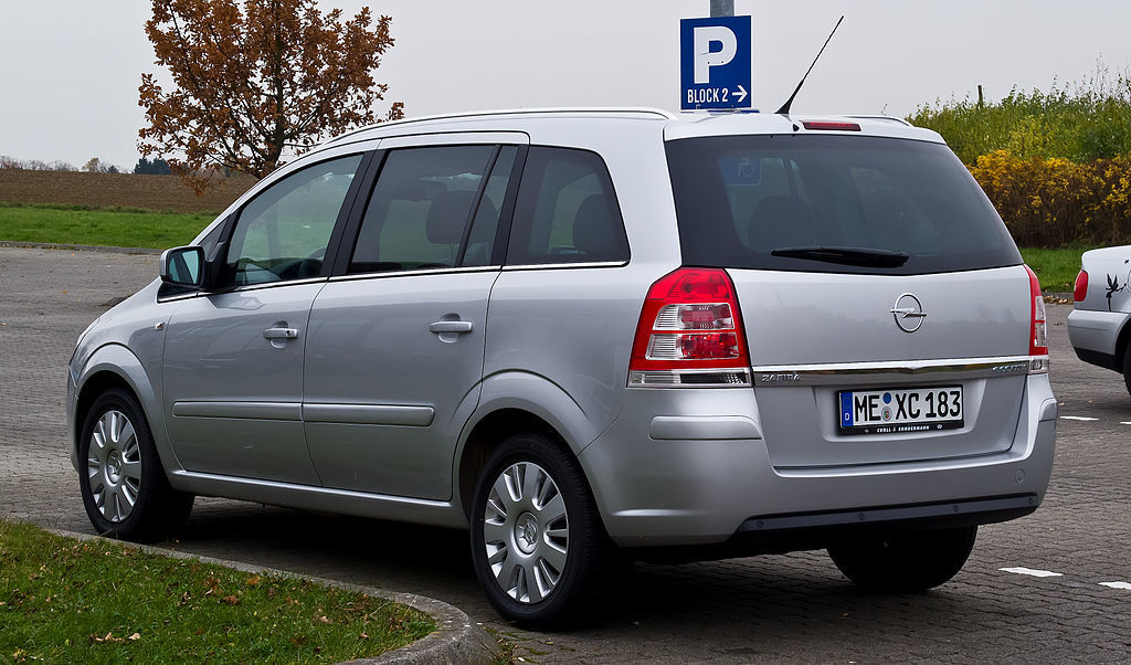 Задние пружины на Opel Zafira B 1.6 CNG (Метан) foto 1