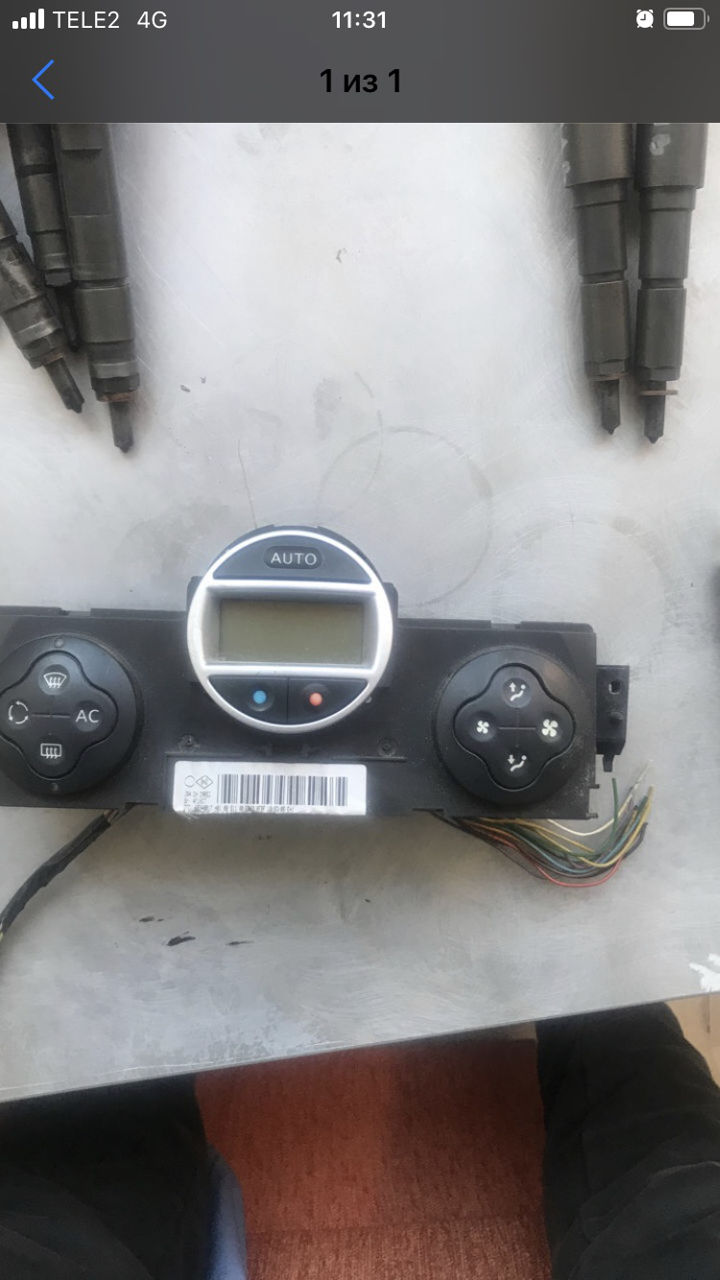 Блок климата Рено