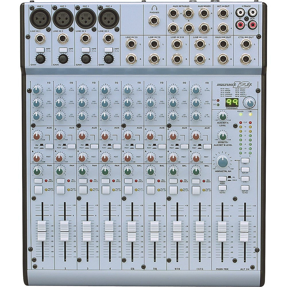 Alesis MultiMix 12FX Mixer=250euro; Mixer NOVA Digi mix 1600 =760euro;; foto 1