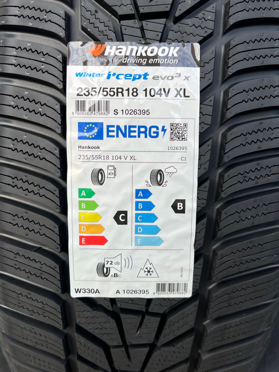 235/55 R18 Hankook Icept Evo3/ Доставка, livrare toata Moldova 2024 foto 1