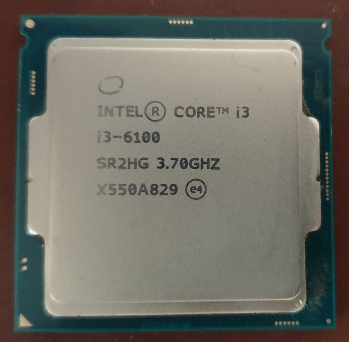 Intel Core Skylake I3-6100 3.7GHz/8GT/s/3MB) 6th generation Socket 1151