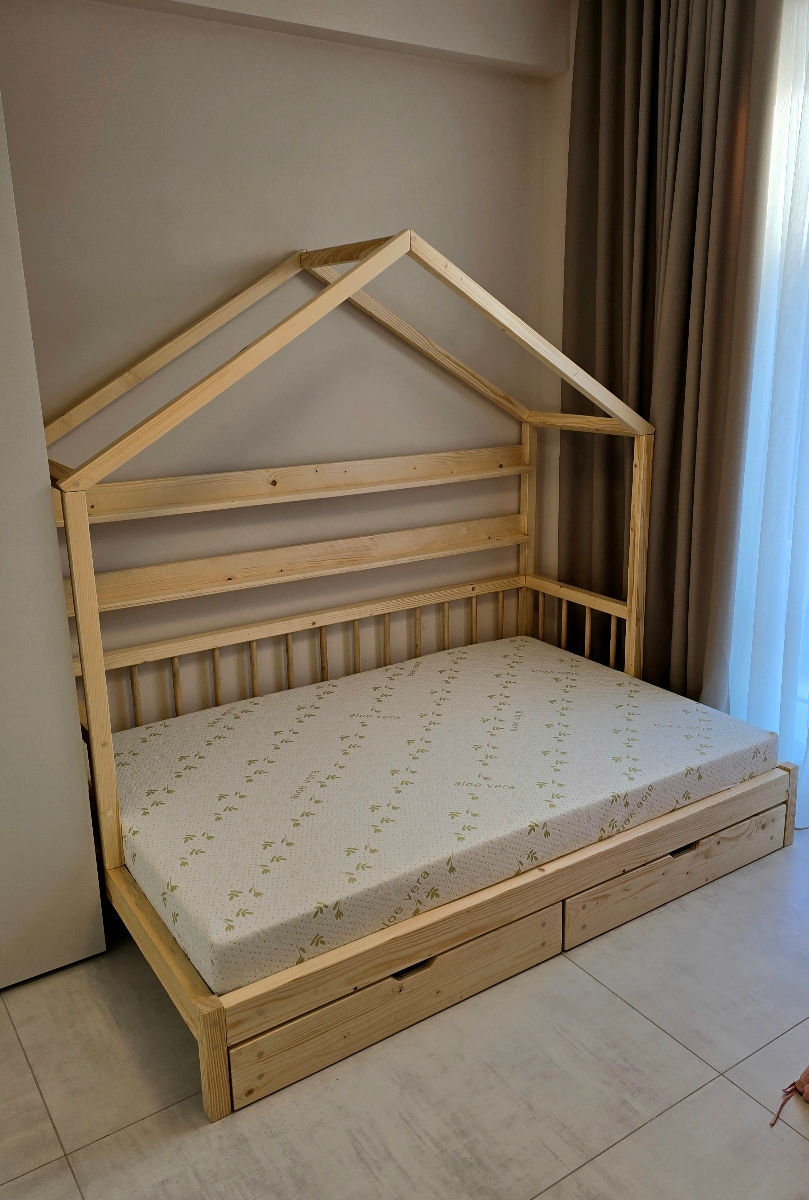 Patuc din lemn,rezistent foto 1