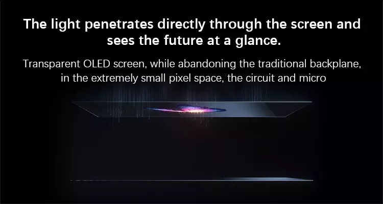 Xiaomi transparent прозрачный экран tv 55 inches oled 5.7mm ultra-thin bluetooth 5.0 dolby smart tv фото 3