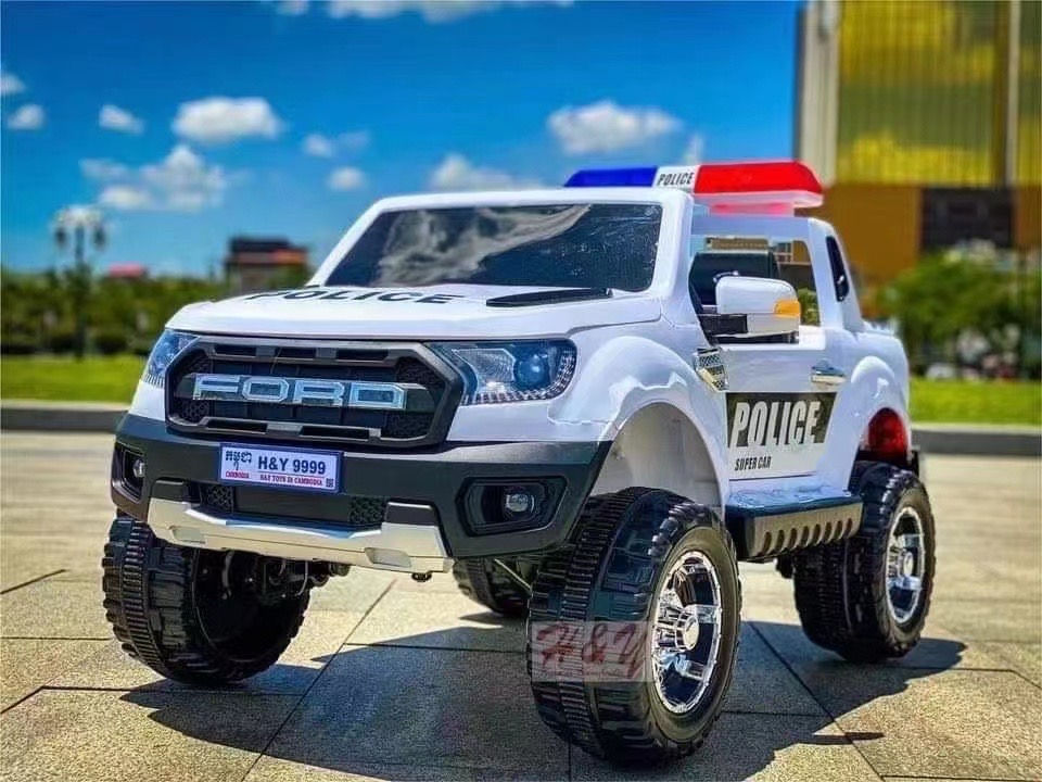 Детский электромобиль Ford Police Джип Полицейский Пикап Новый Самый крутой функционал Низкие цены фото 1