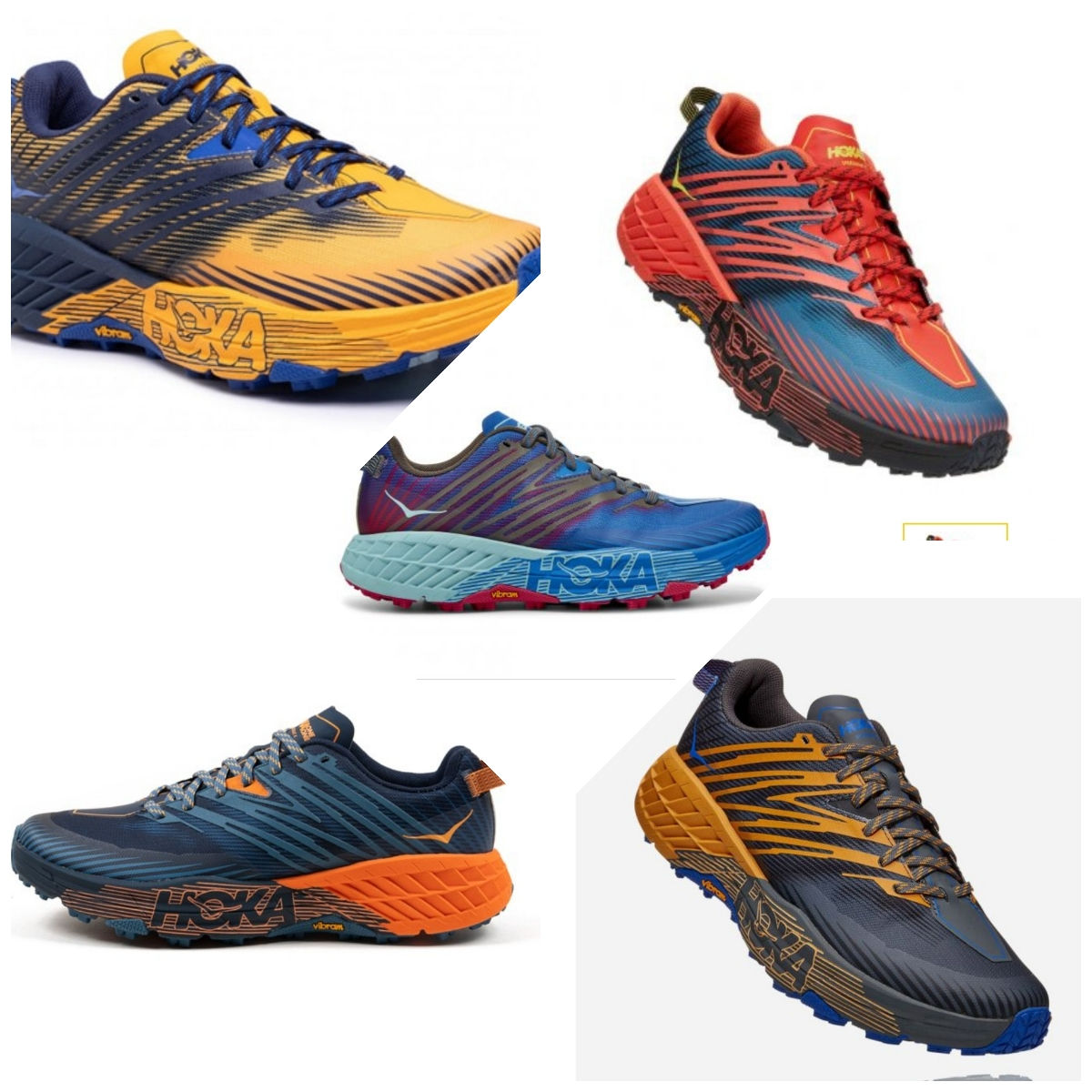  Hoka Speedgoat 4 5 Mafate Speed 3 4