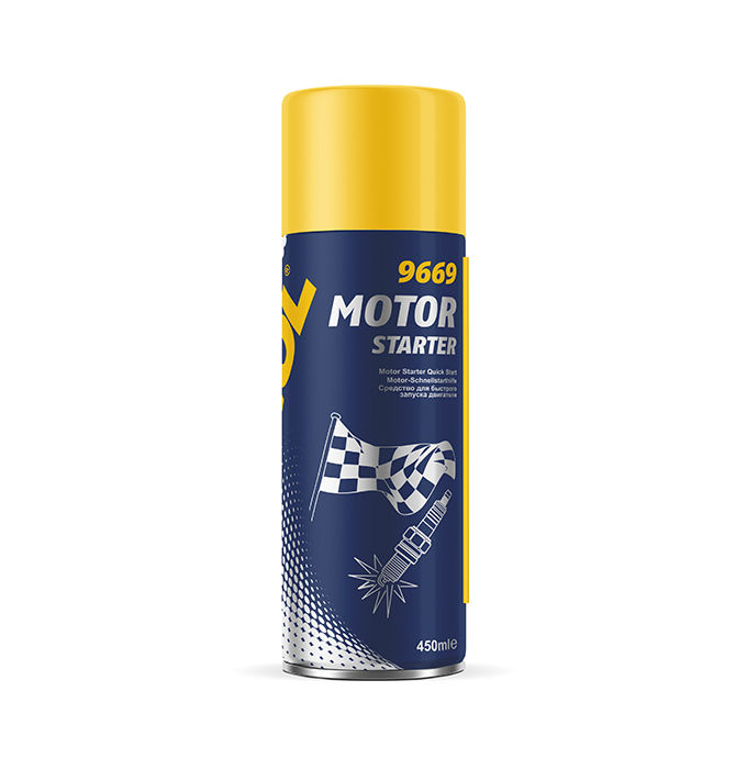 Spray pornire motor MANNOL 9669 Motor Starter 450ml foto 1