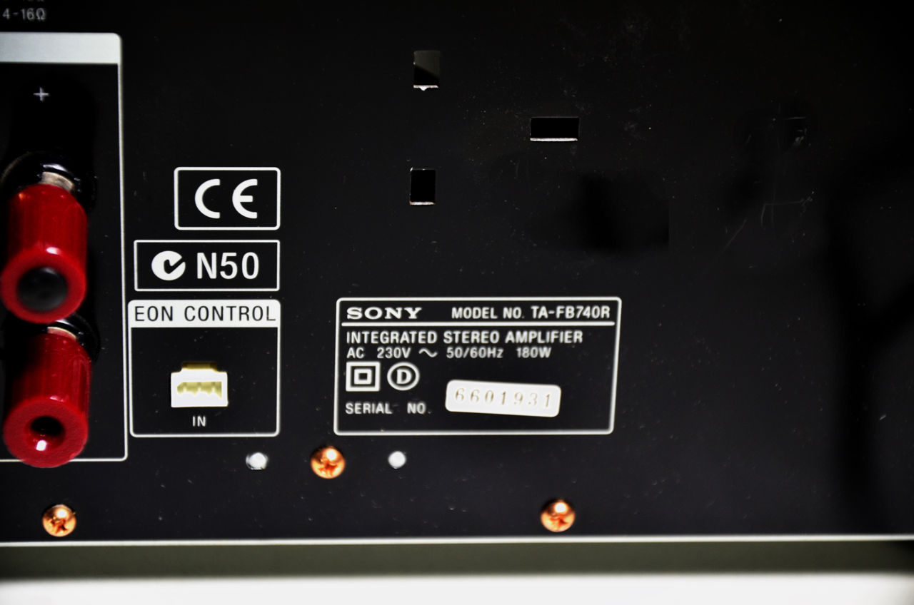 SONY Receiver STR-DB790 QS / SONY TA-FB740R QS MOSFET усилитель с MM фонокорректором foto 18