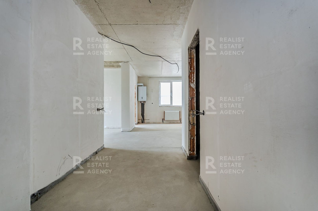 Apartament cu 3 camere, 97 m², Durlești, Chișinău foto 4