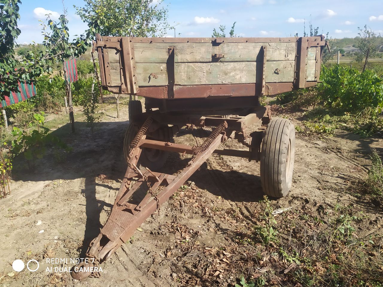 Техталон на прицеп старого образца