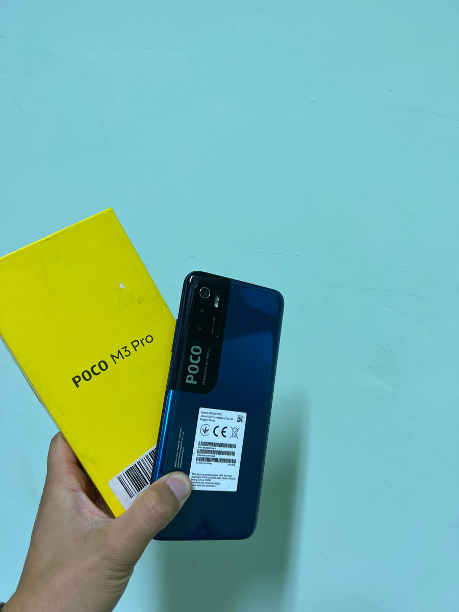 Poco M3 Pro 6/128gb tot setul original foto 0