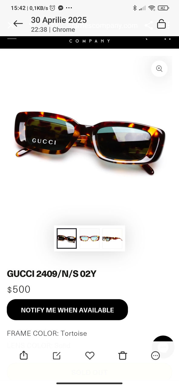 Ochelari Gucci Originali foto 6