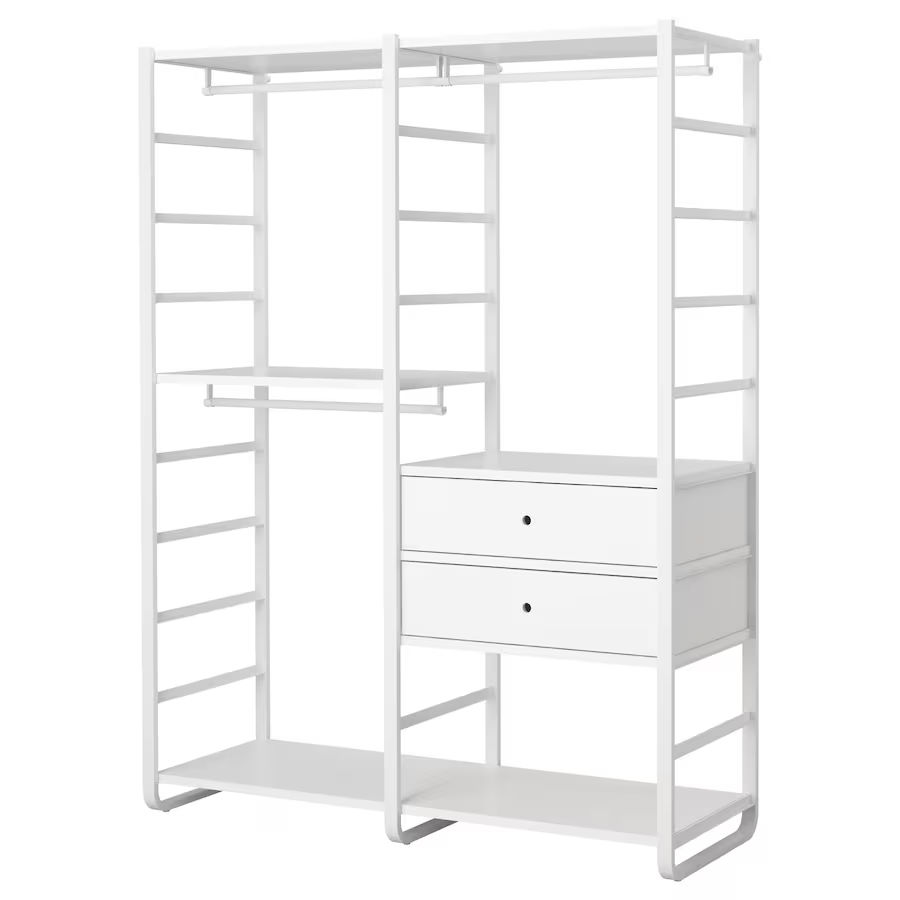 Dulap-sistem de depozitare Ikea Elvarli 165x55x216 foto 2