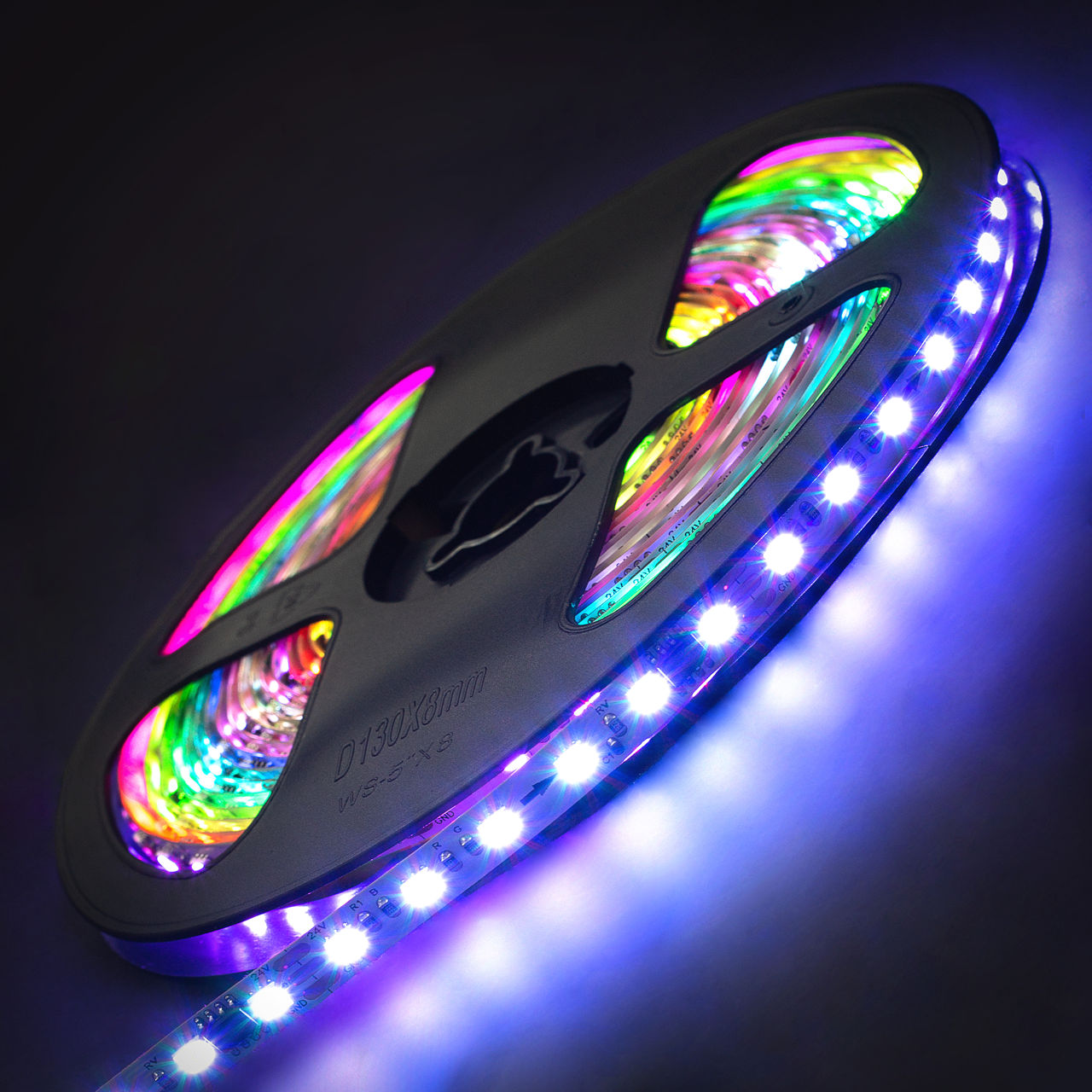 Светодиодная лента в Молдове, лента RGB, адресная лента В Кишиневе, COB RGB фото 2