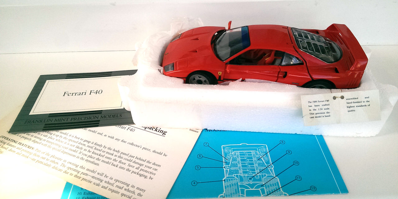 Раритет ! ferrari f-40, модель в масштабе 1/24.поставляю модели на заказ.