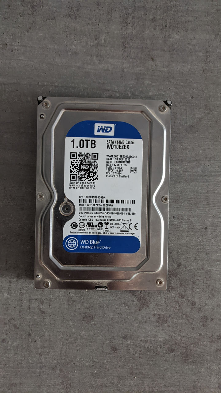 HDD 1TB WD Blue