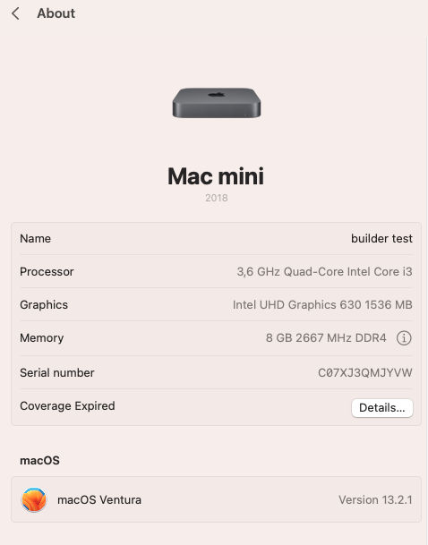 Apple Mac Mini / i3 / 8gb / 120gb / 2018 foto 6