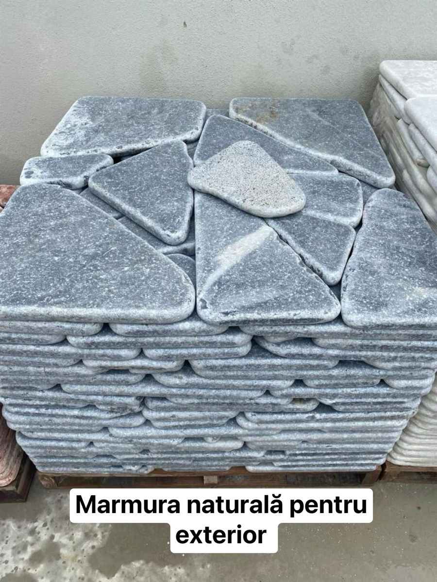 Pavaj din piatră naturală travertin, marmură плитка из камня травертин мрамор foto 3