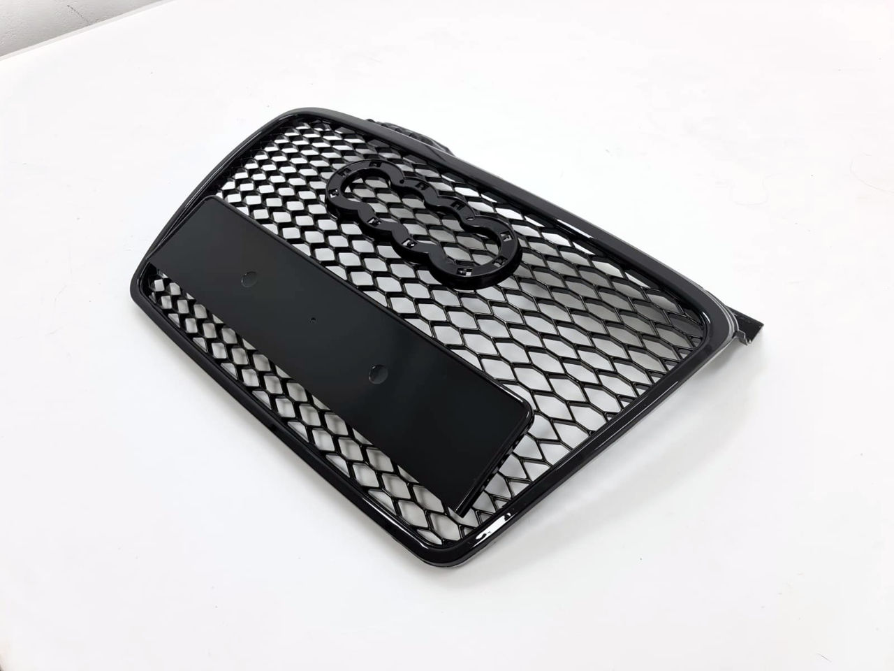 Grila RS Audi A4 B7 RS4 Negru Lucios Completa решетка радиатора foto 5