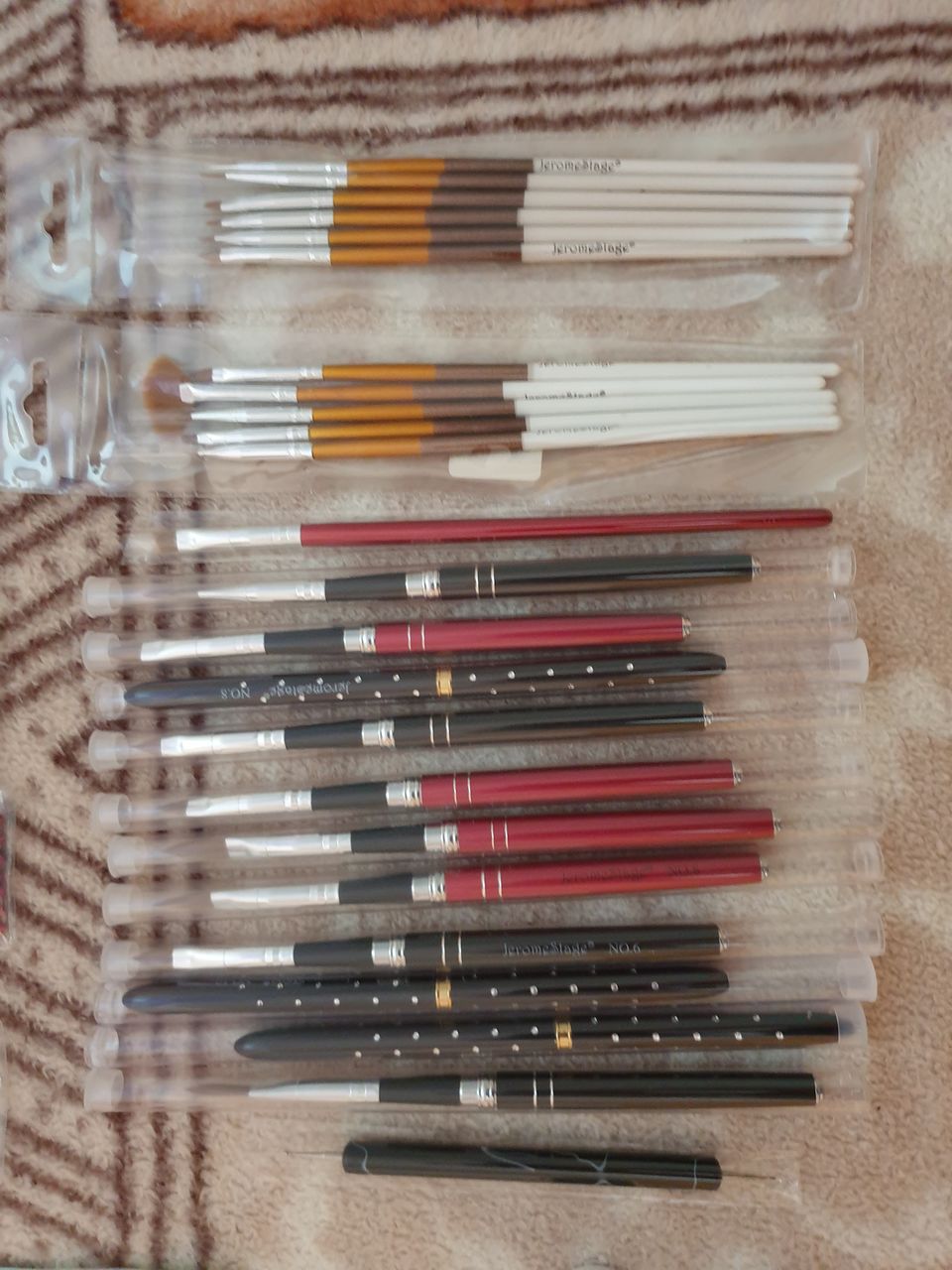 Kit manichiura complet + pila electrica Cadou, lampa 36w ccfl/uv, oje semipermanente, decor, pensule foto 3