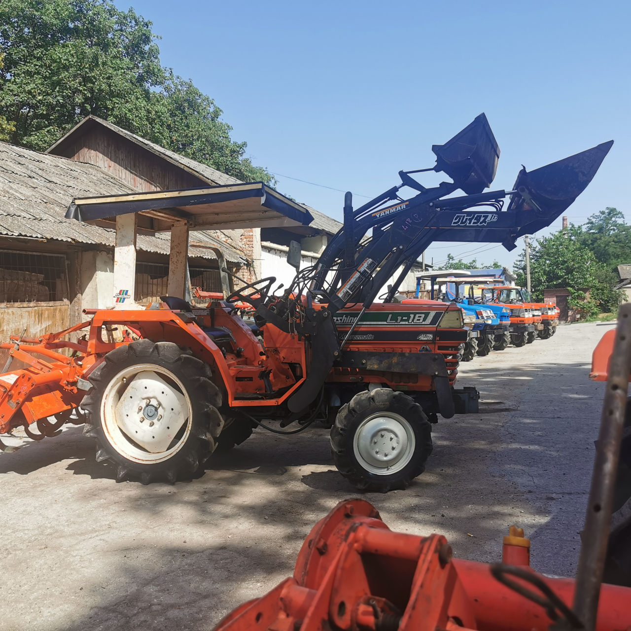 Tractor japonez - Iseki TA267 +freza+transport gratuit foto 13
