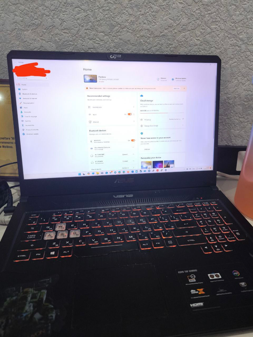 Laptop Gaming 17.3" Asus Tuf FX705DT