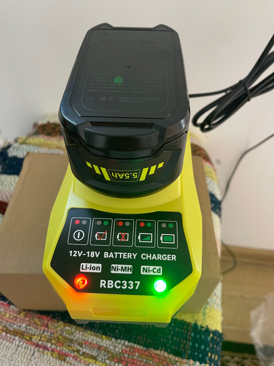Перфоратор аккумуляторный Ryobi R18SDS-0 1.3Дж 18В фото 6