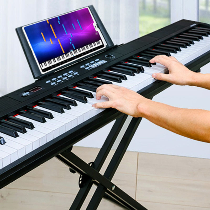Синтезатор Professional 88K, 88 клавиш, 128 полифония, активная и взвешенная клавиатура, MIDI, Новый фото 1