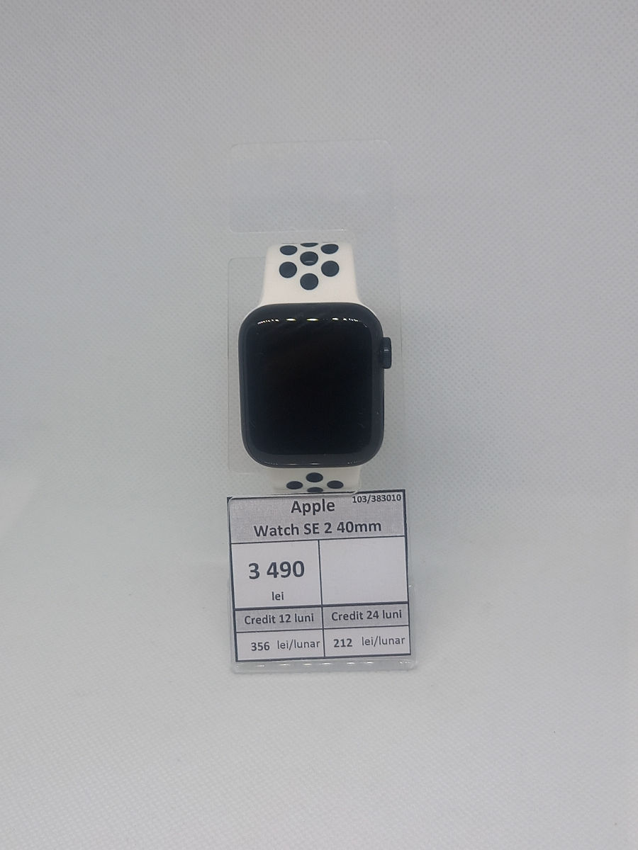 Apple Watch SE 2 40mm.pret 3490lei. foto 0