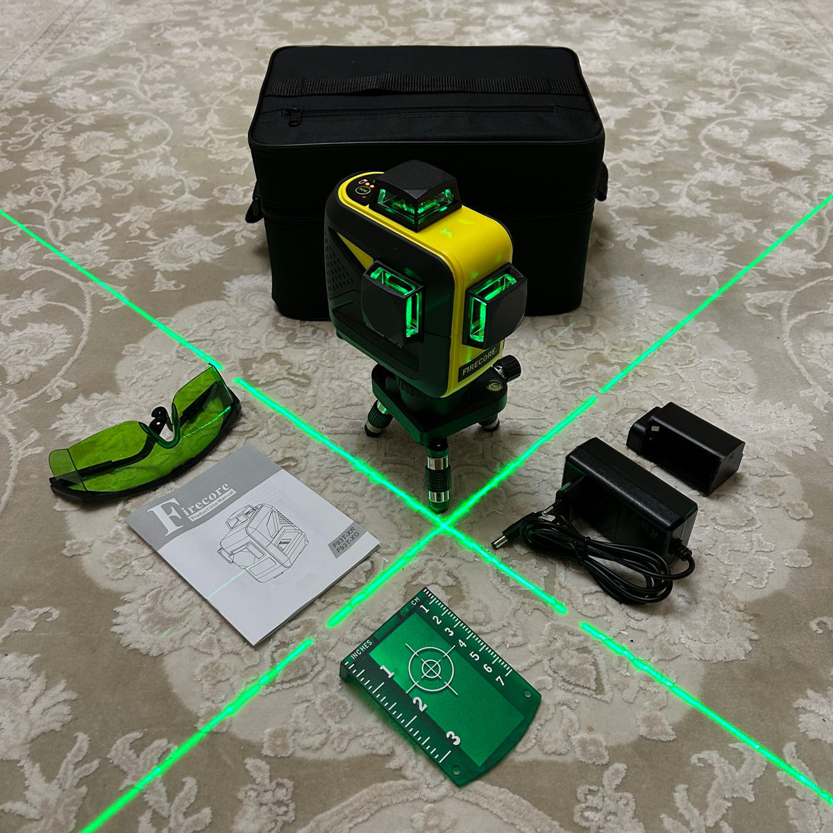 Laser Firecore F93T XG 3D 12 linii + tripod + acumulator + garantie + livrare gratis фото 3