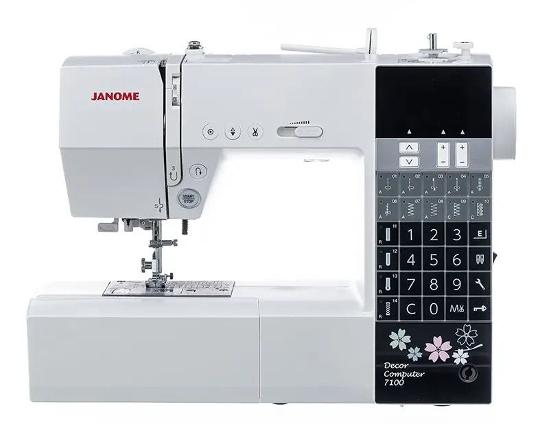 Mașină de cusut janome decor computer 7100 foto 0