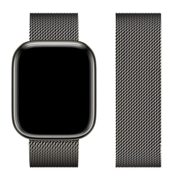 HOCO iWatch WA03 Seria simplă de frumusețe curea de oțel milaneză (42/44/45/49mm) foto 8