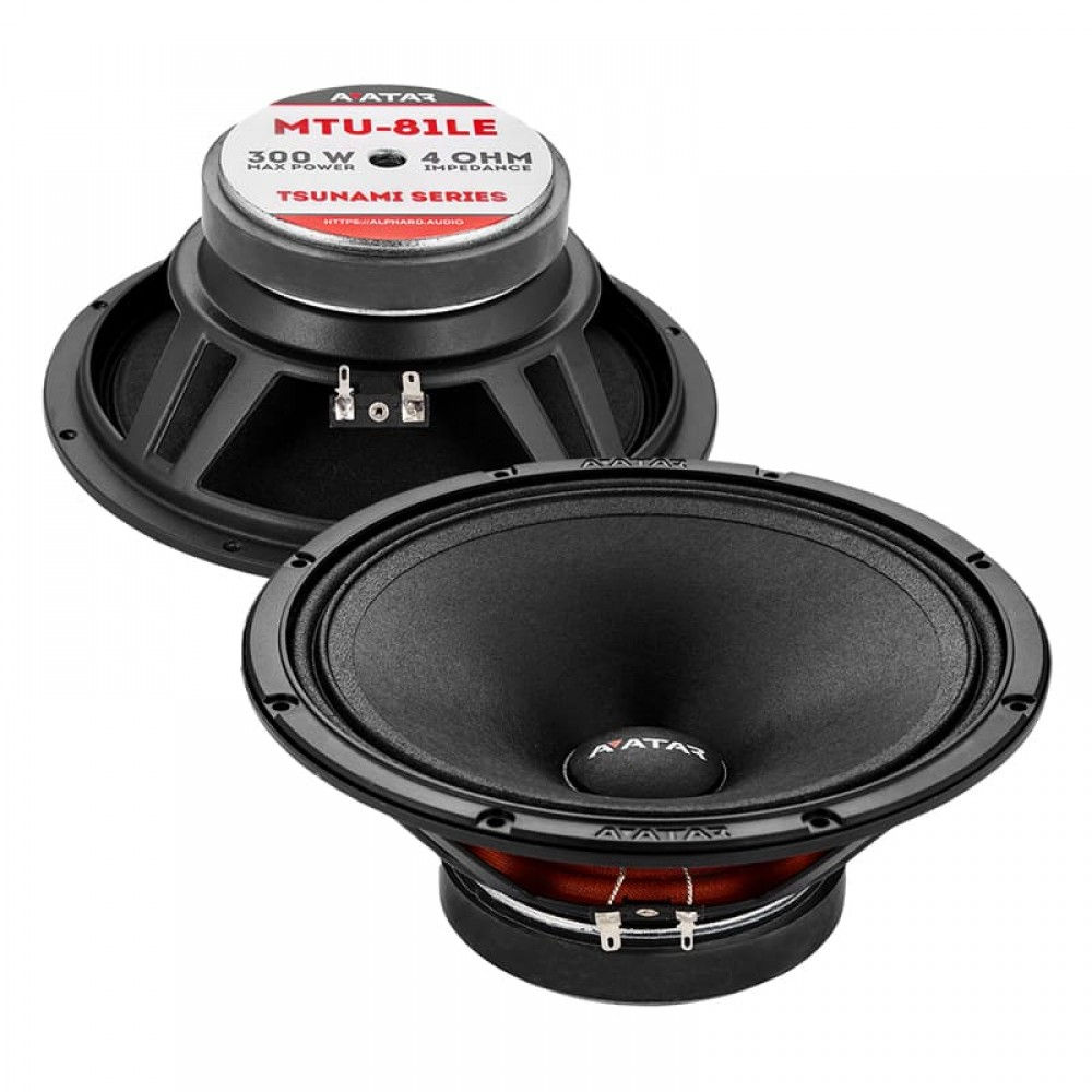Avatar Mtu-81 Le Tsunami Series 8" 150w Rms Midrange foto 1