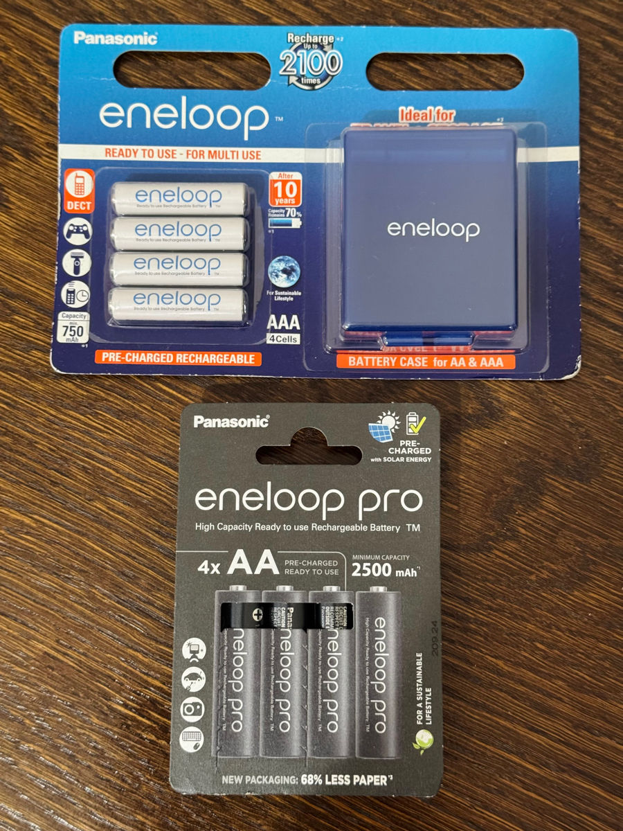 Panasonic Eneloop Pro Acumulatori NI-MH Tip R6 AA de 2500mAh foto 1