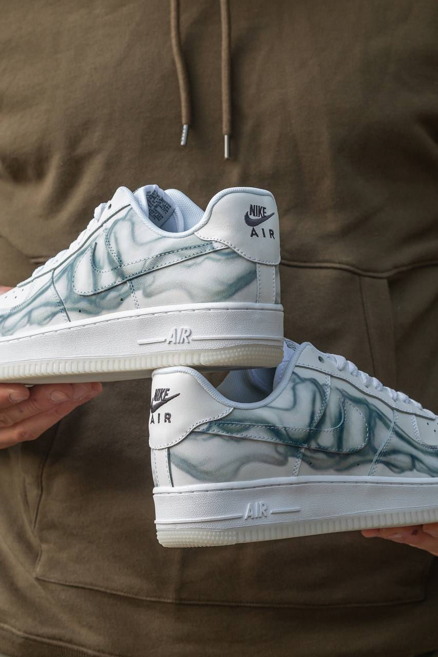 Nike Air Force 1 Low Skeleton White foto 4