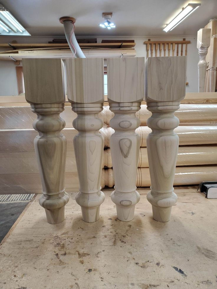 Strunjim picioare, balustrade și elemente din lemn – pentru producători de mobilă foto 0