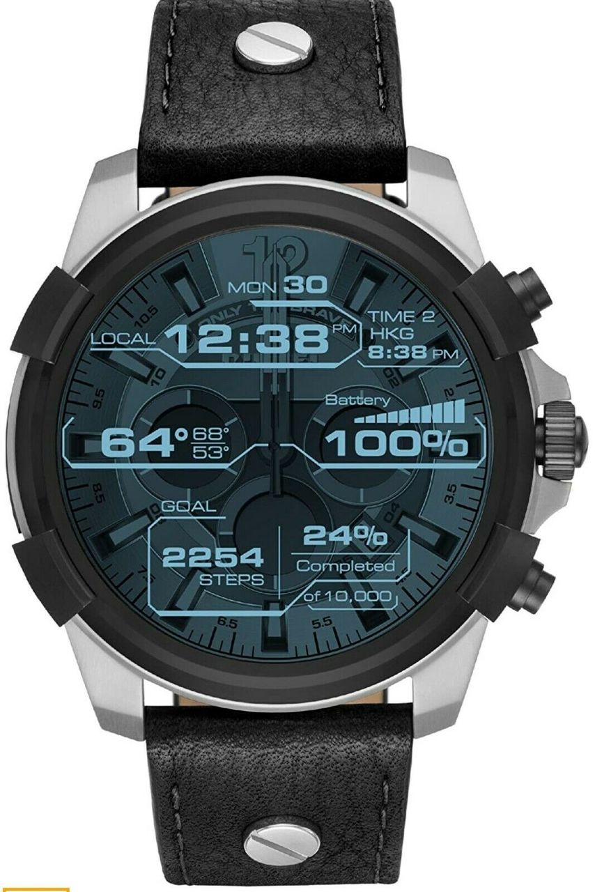 diesel touch screen watch price