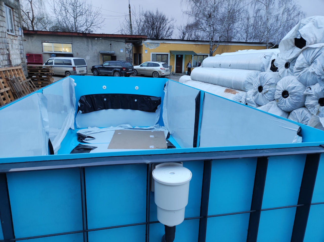 Piscina din polipropilena 2,6x4. Бассейн из полипропилена. 2,6x4 foto 3