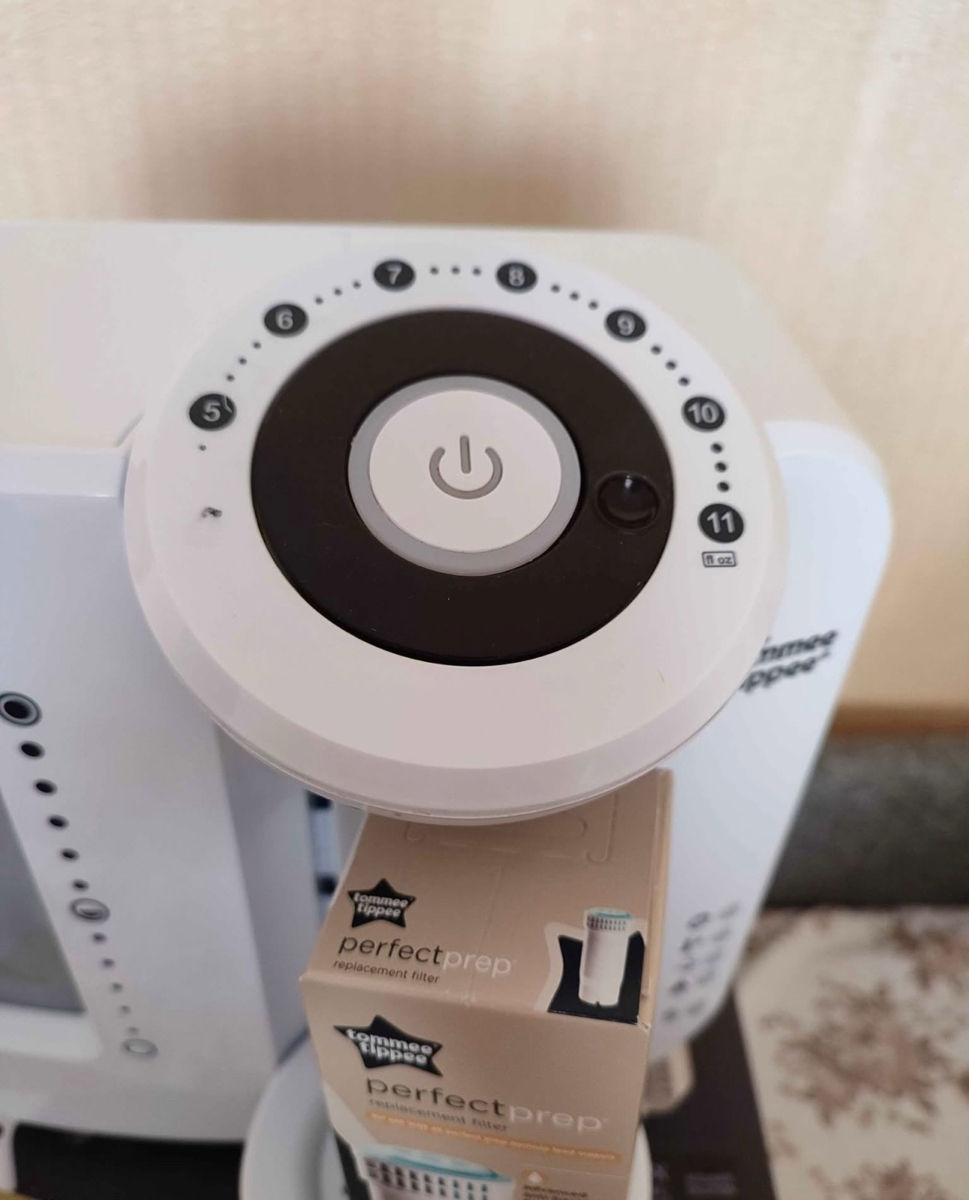 Aparat pentru pregatirea formulei de lapte praf Tommee Tippee Perfect Prep, Alb foto 3