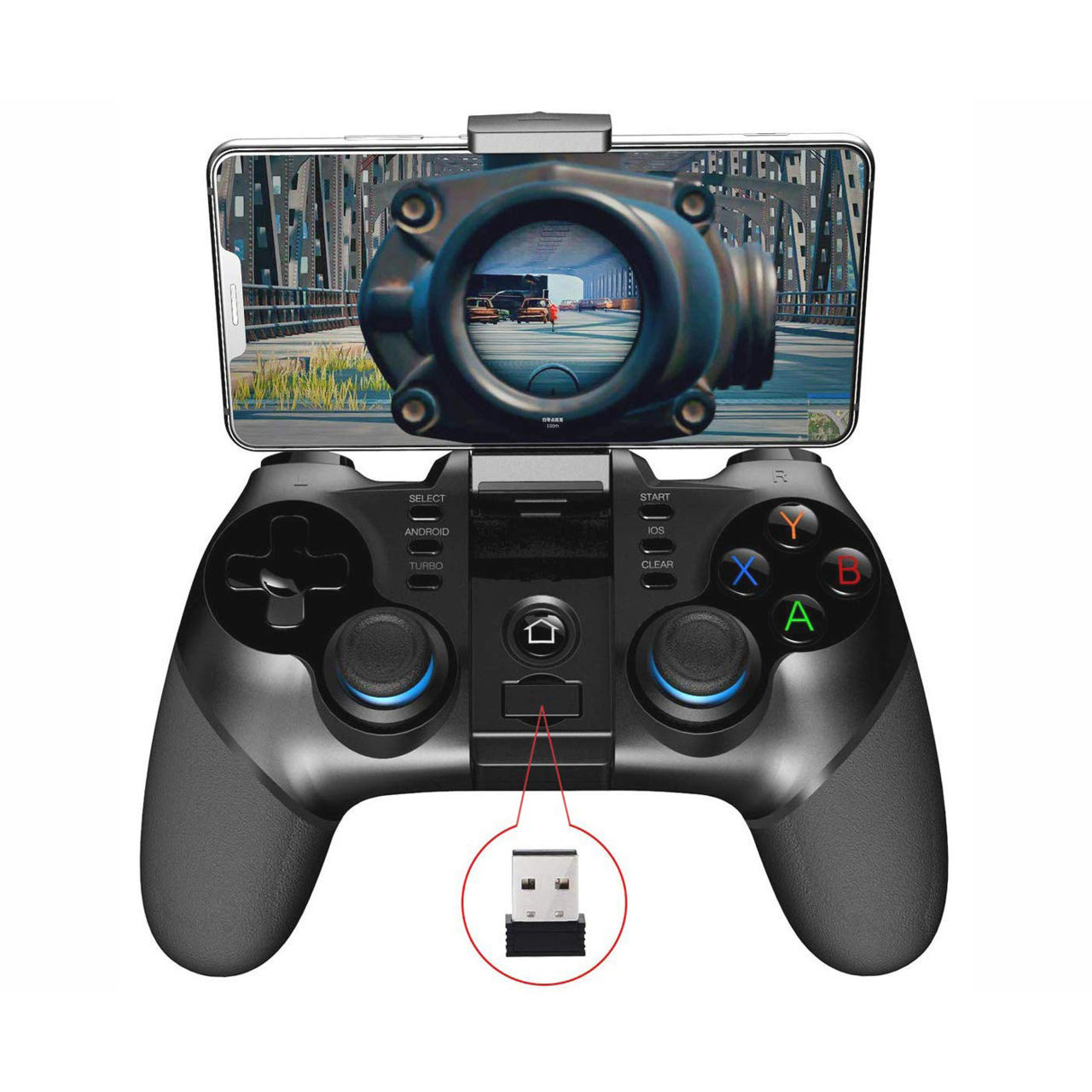 Controller Wireless IPEGA PG 9156 - Compatibil cu Android, iOS și PC foto 0