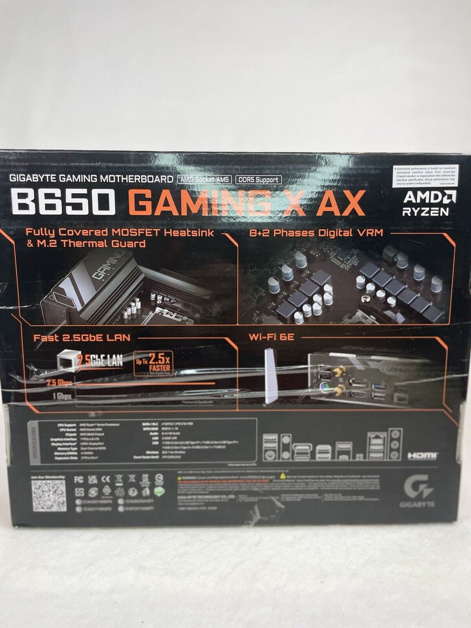 Gigabyte B650 Gaming X Ax, Am5, Amd B650, Atx,ddr5,wifi 6e Garantie foto 2