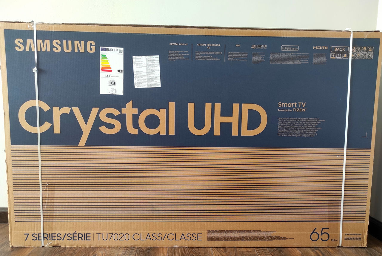 Televizor Samsung 65', Smart tv+, 4K Nou/Sigilat