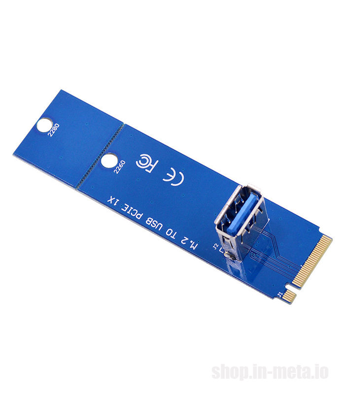 M2 to USB 3.0, Card Adapter, NGFF, for Riser - Для райзера фото 0