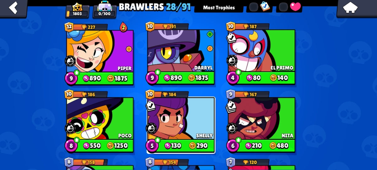 Cont De Brawl Stars Cu 100 Win Streak foto 2