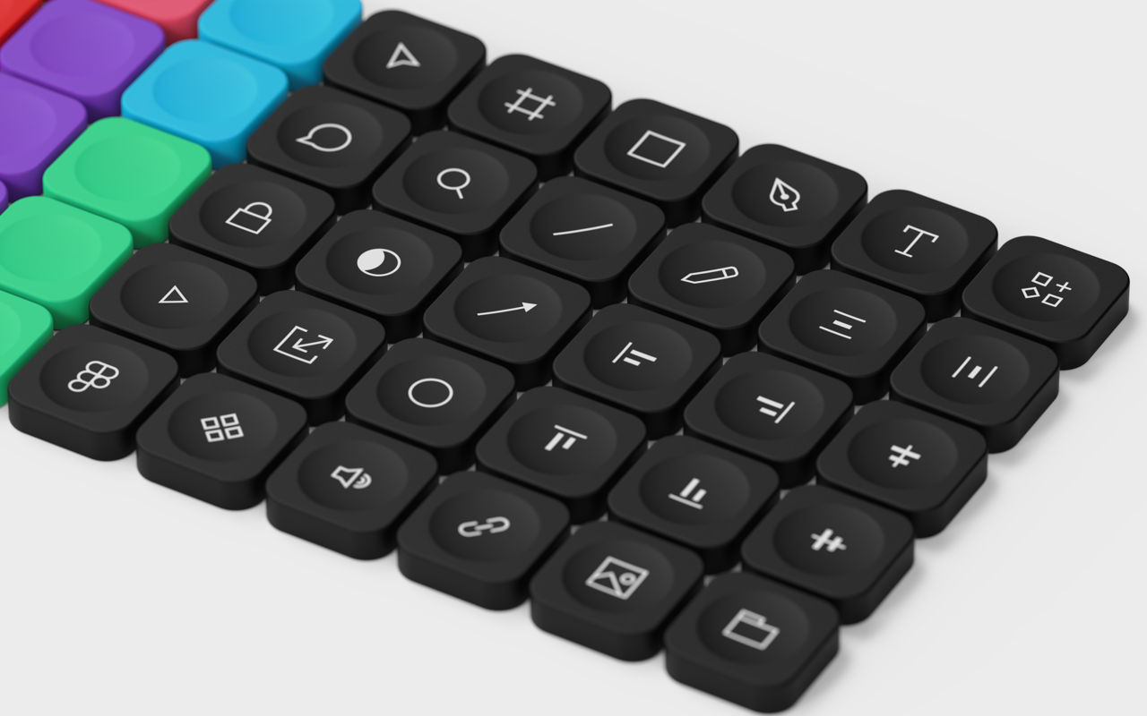 Figma Work Louder Tastatura foto 5