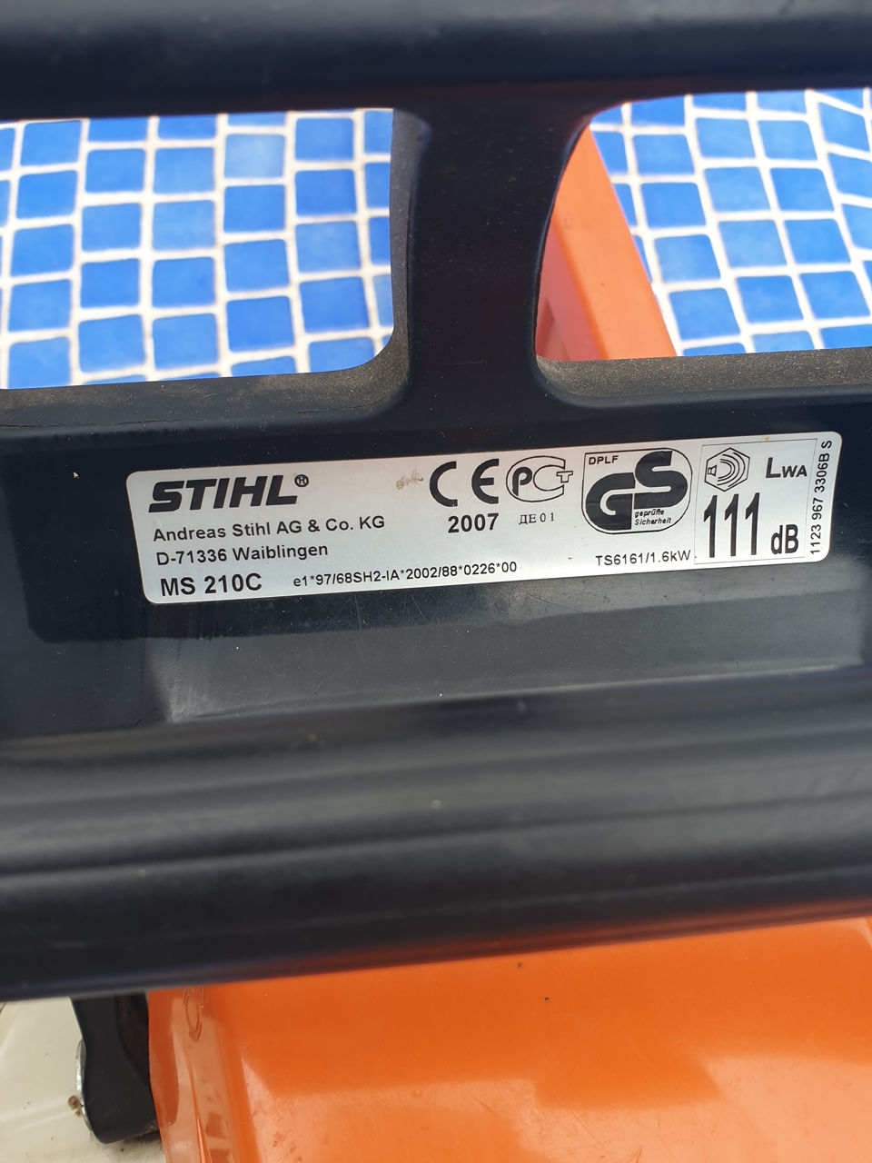 Stihl 210c foto 3