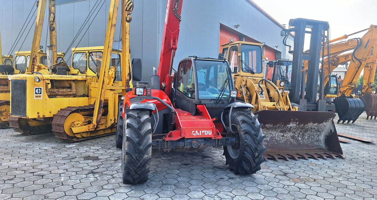 Телескопический погрузчик Manitou МТ 732, 2007 foto 4