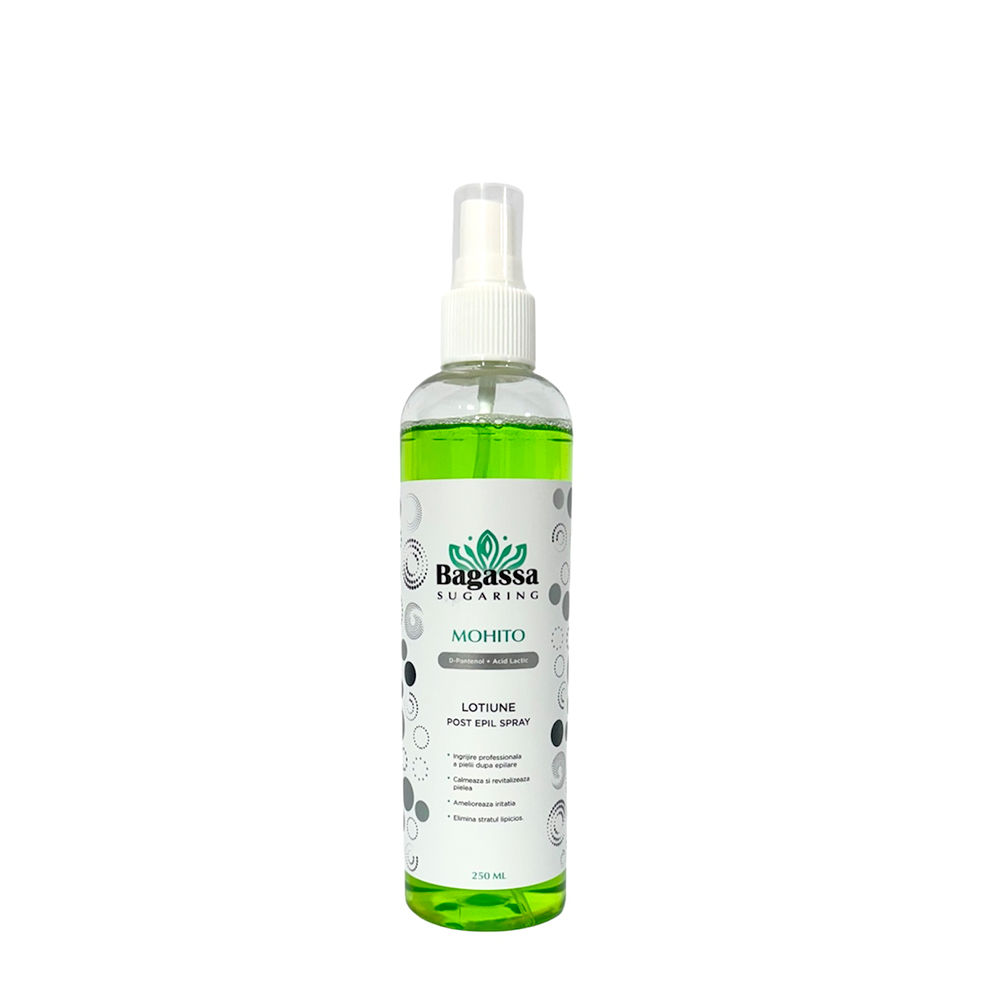 Solutie spray inainte de epilare Bagassa Mohito 250 ml foto 5