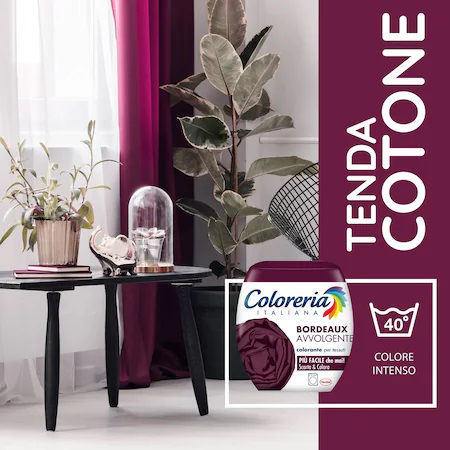Coloreria Italiana Nero Intenso vopsea pentru materiale textile, culoare Negru, 350 g foto 17